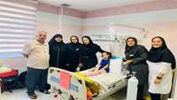 International Patient appreciated the staff of Amir-al-Momenin Medical-Educational & Research Center